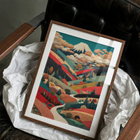 Mountain Path Weaves Sacred Stories