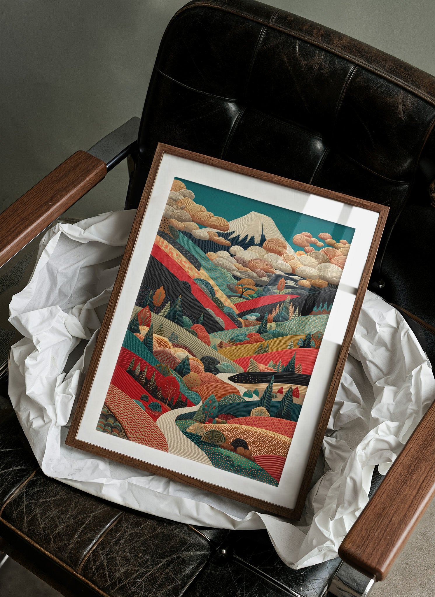 Mountain Path Weaves Sacred Stories