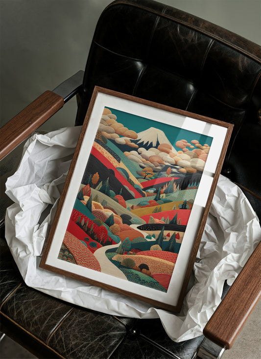 Mountain Path Weaves Sacred Stories