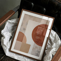 Terracotta Moons Shape Morning Light