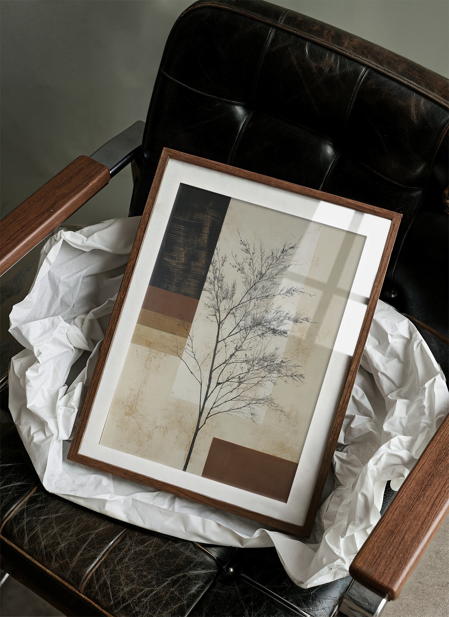 Delicate Branches Paint Winter's Memory