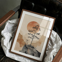 Lone Pine Greets The Copper Sun