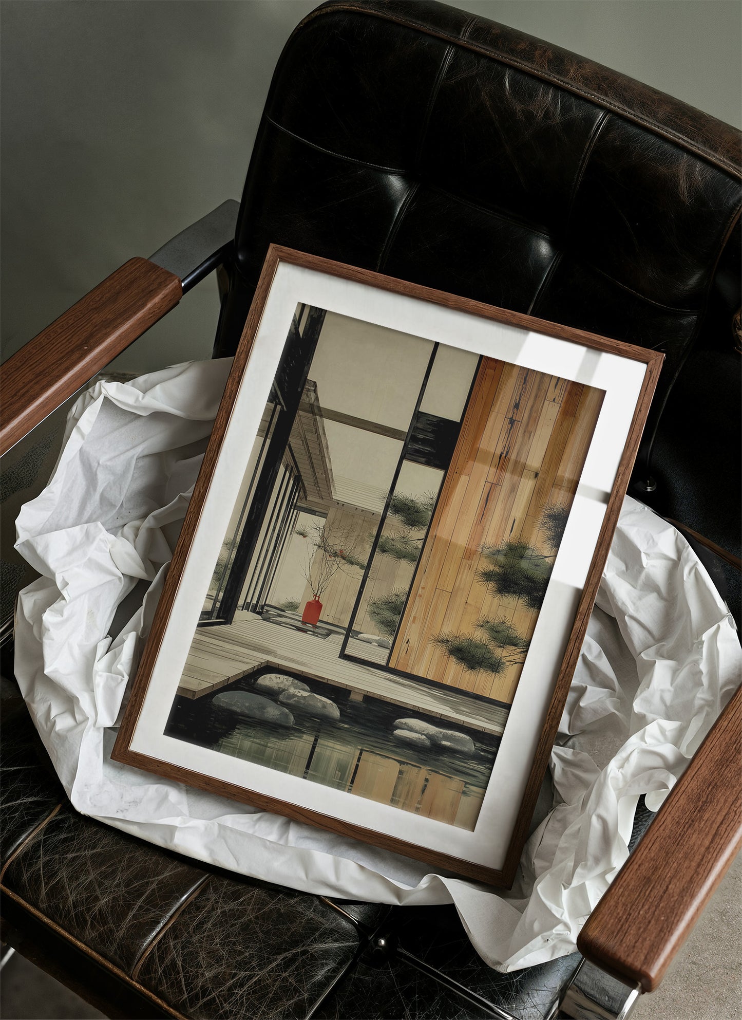 Zen Garden Reflects Modern Solitude