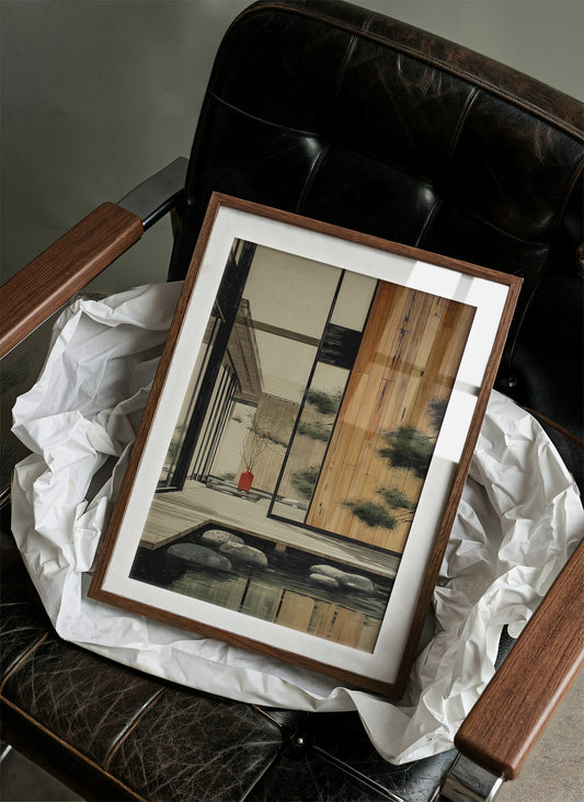 Zen Garden Reflects Modern Solitude