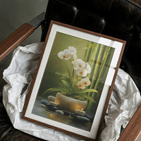 Bamboo Grove Holds Orchid Dreams