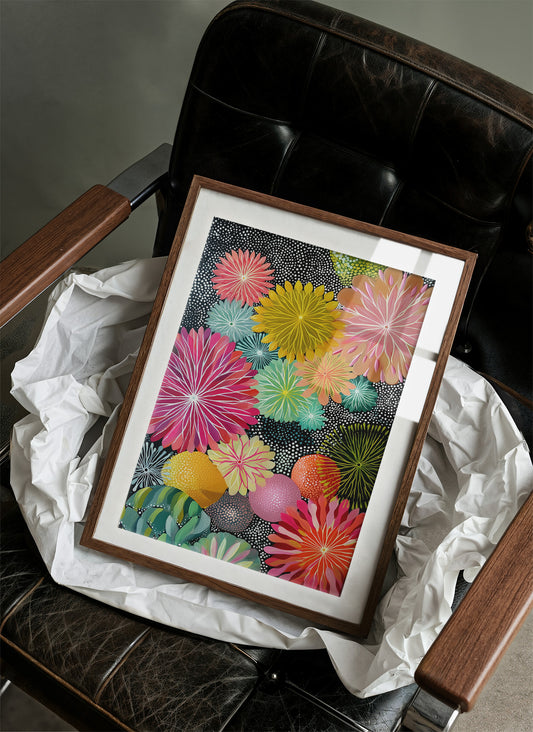 Starbursts Dance In Rainbow Gardens