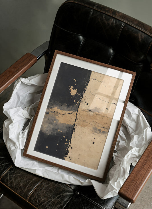 Ink Spills Into Desert Sand