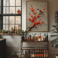 Plum Blossoms Welcome Spring's Song