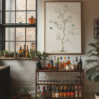 Butterflies Dance Through Cherry Light