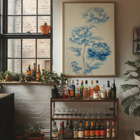 Blue Peonies Dance In Morning Light