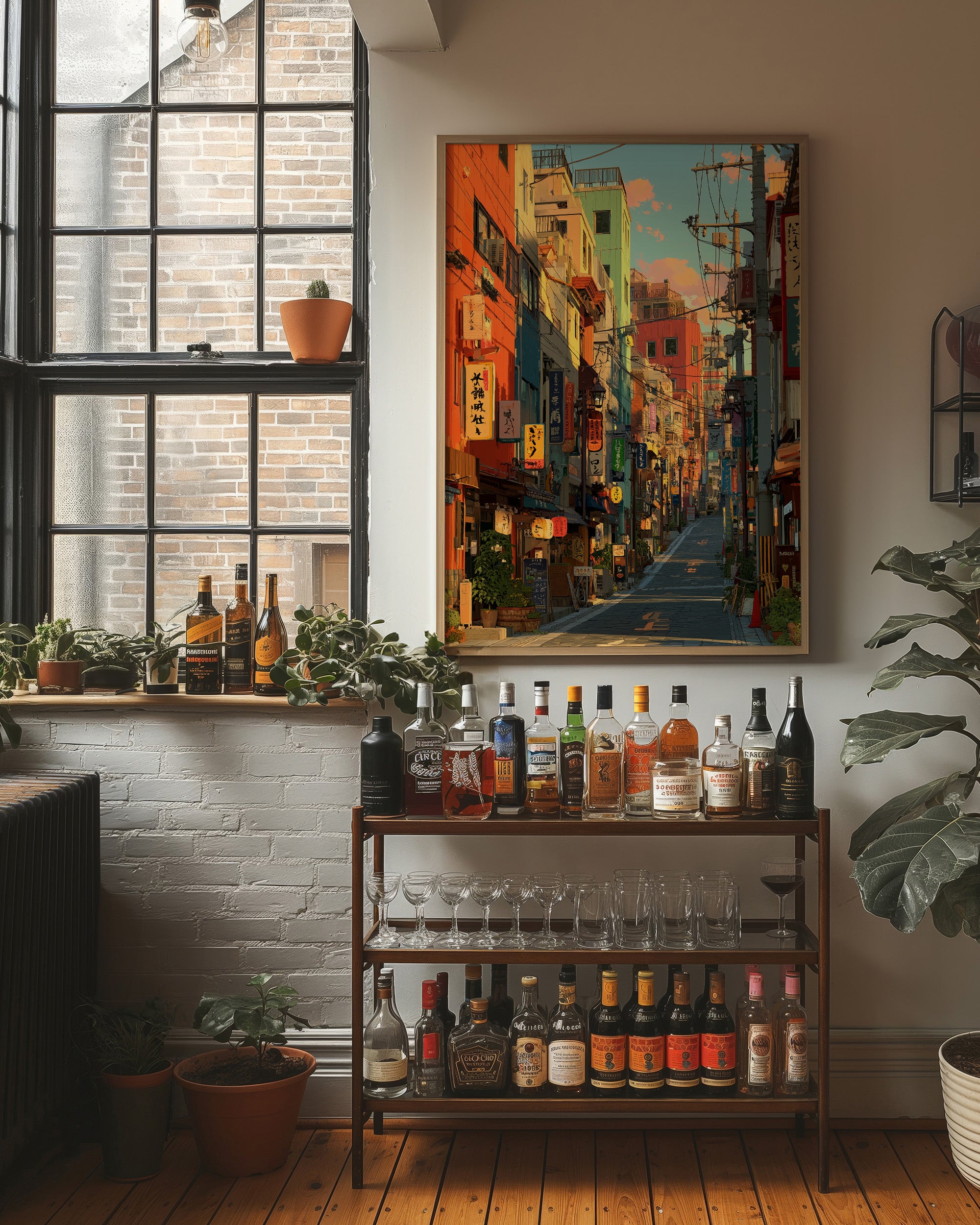 Tokyo Streets Glow At Dusk