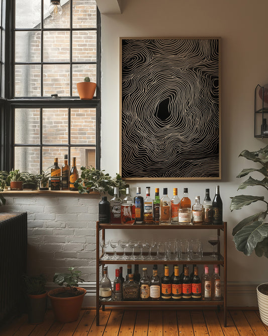 Time Flows Like River Lines