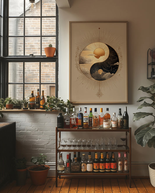 Sunlit Balance In Urban Sanctuary