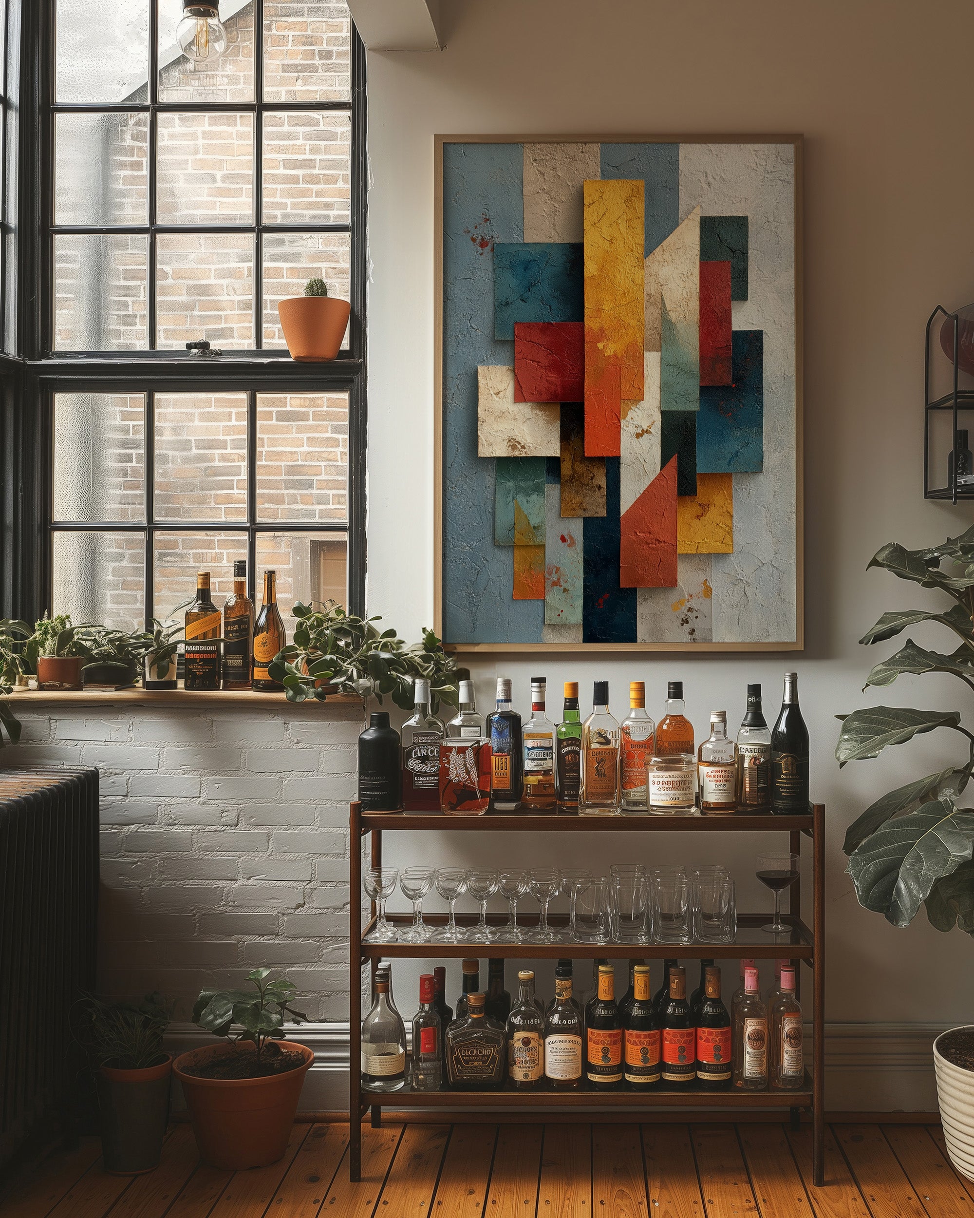 Sunlit Geometry Dances Through Time