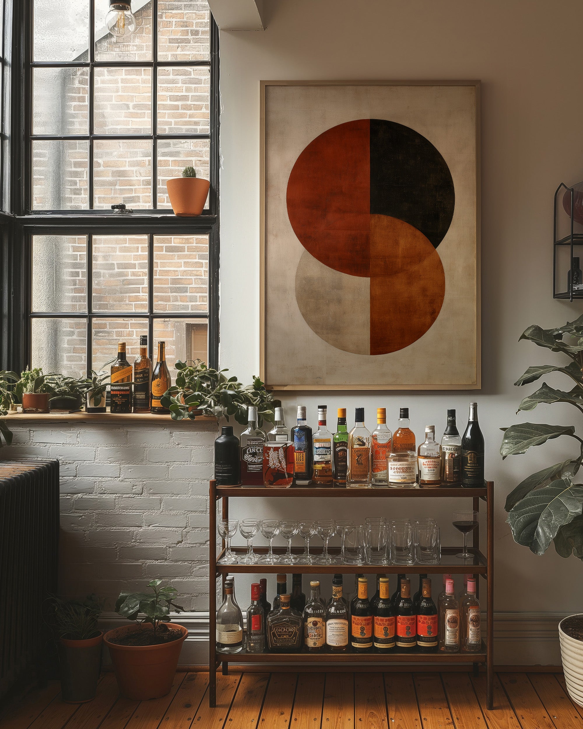 Circles Dance In Autumn Light