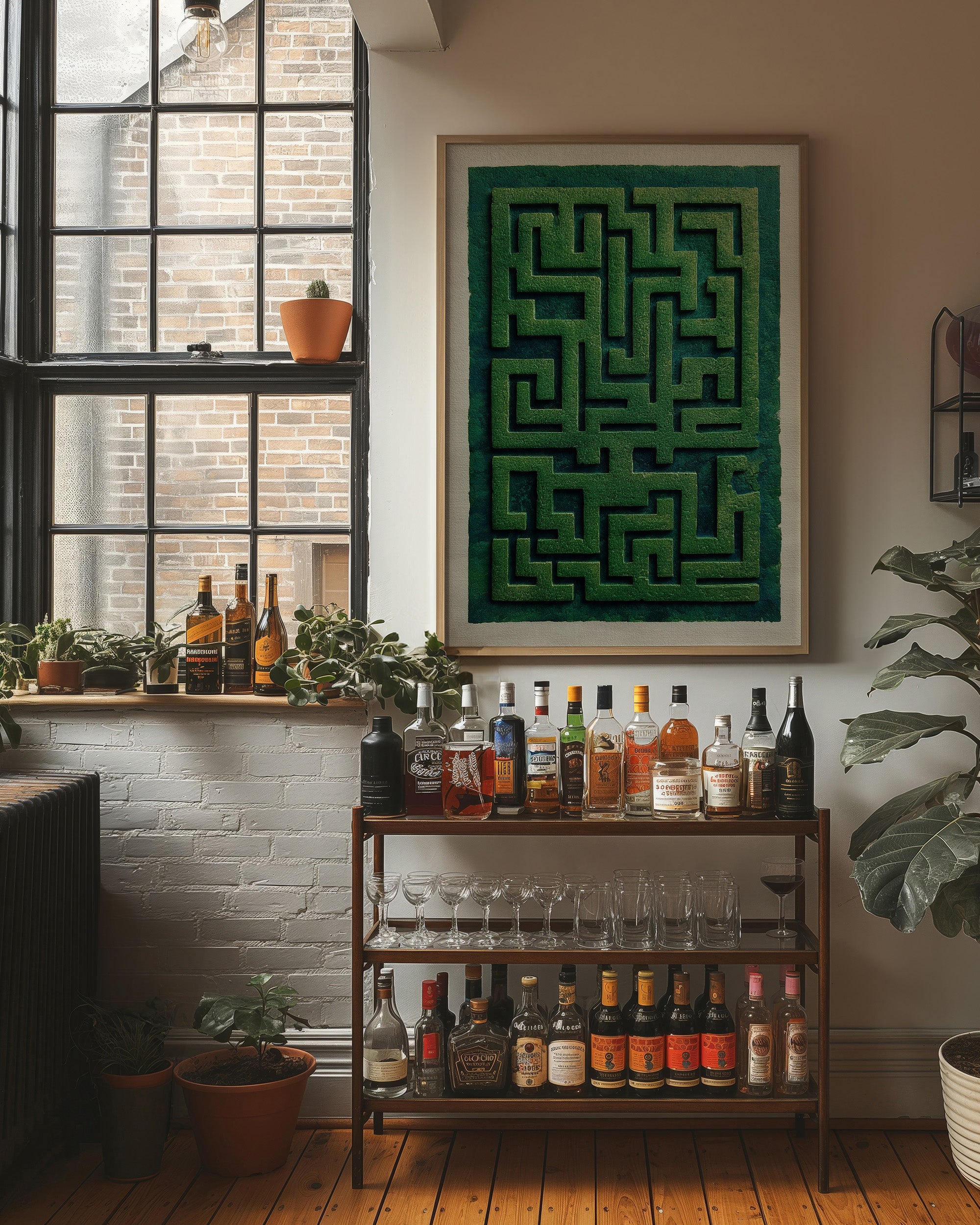 Emerald Paths Wind Through Time