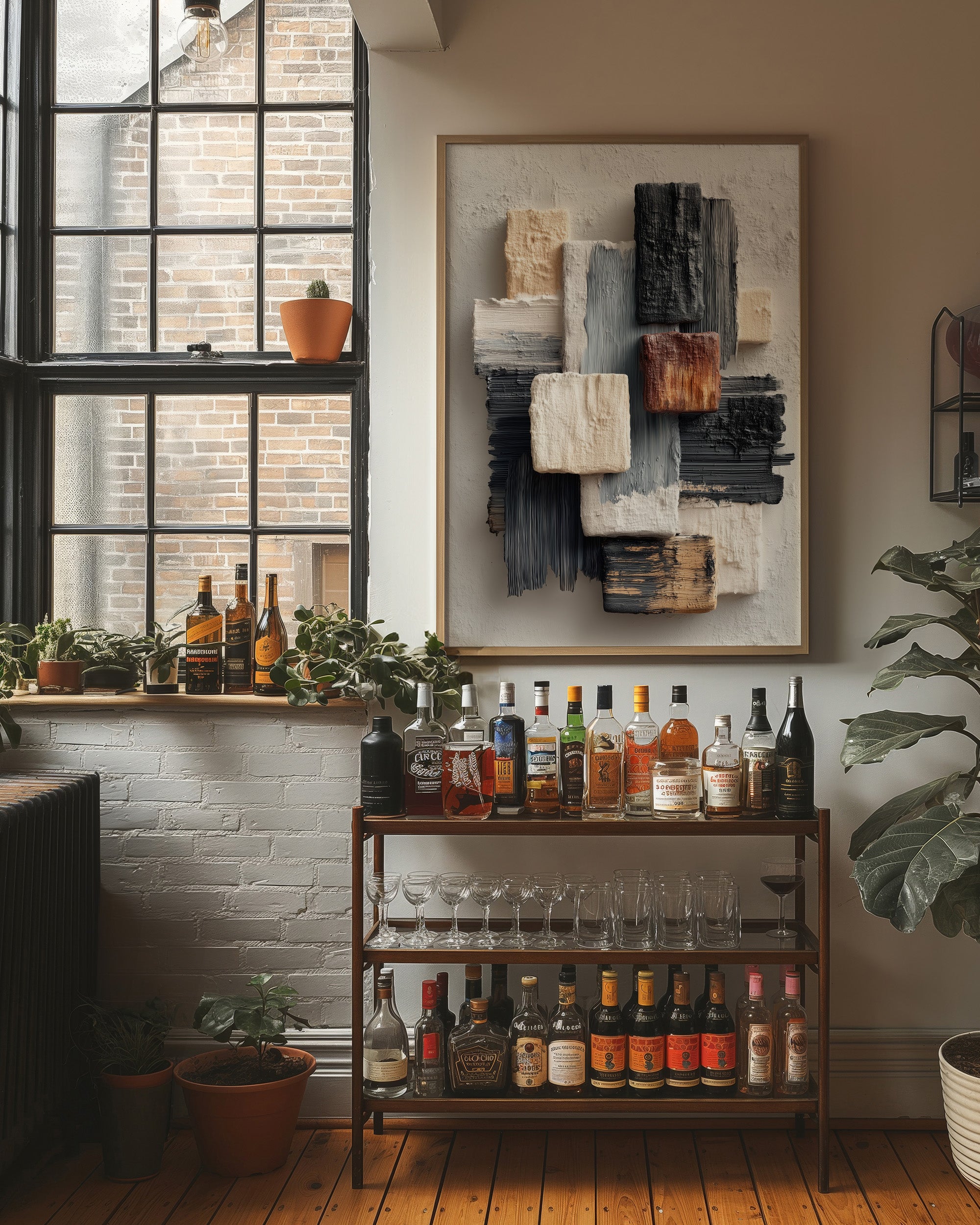 Brushstrokes Dance In Morning Light