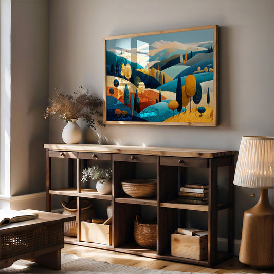 Tuscan Hills Wear Autumn's Colors