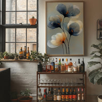 Indigo Petals Dance At Dawn