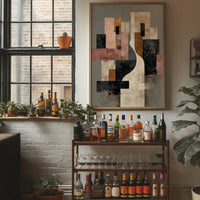 Modernist Forms Dance In Sunlight