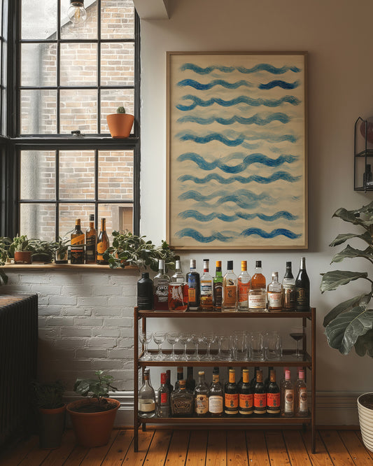 Ocean Rhythms Dance In Sunlight