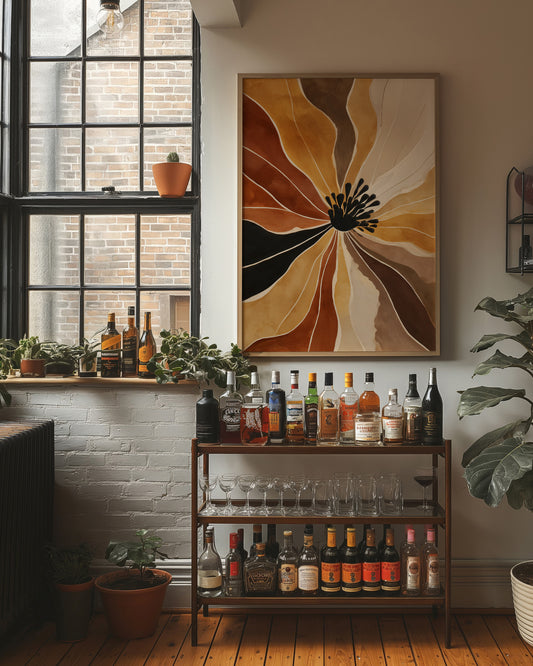 Autumn Petals Dance In Sunlight