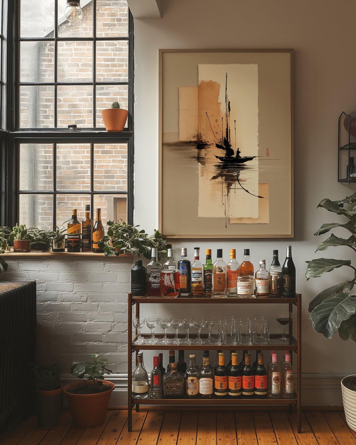 Ink Flows Like Morning Thoughts