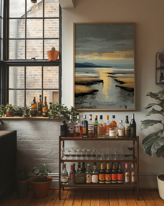 Coastal Gold Meets Urban Style