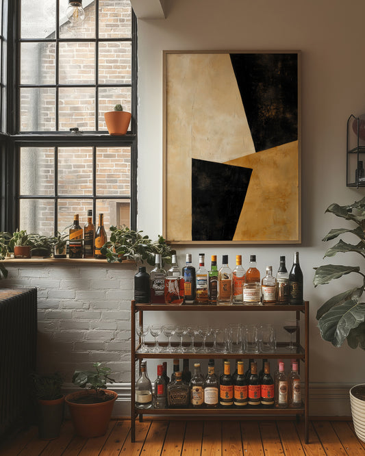 Sunlight Shapes Modern Angles