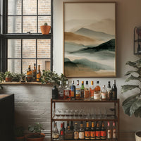 Misty Peaks Paint Their Stories