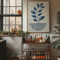 Blue Leaves Dance In Morning Light