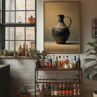 Ancient Vessel Rests In Golden Light