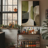 Olive Curves Meet Industrial Charm