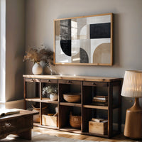 Morning Light Plays Geometric Tales