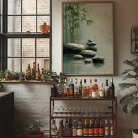 Bamboo Bends Near Silent Waters