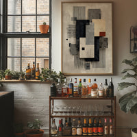 Concrete Poetry In Geometric Balance