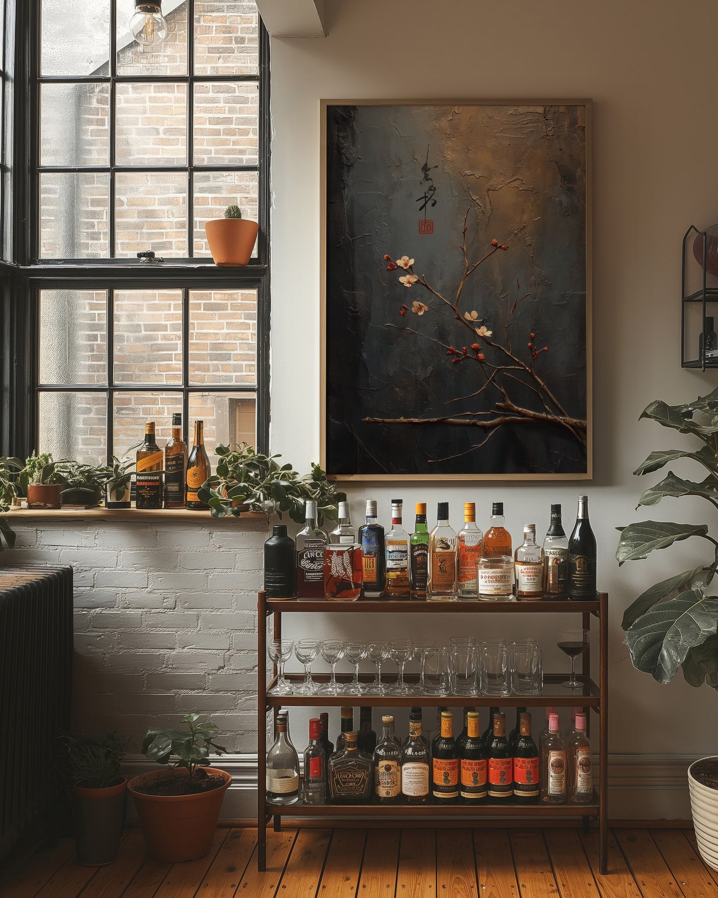 Plum Blossoms Meet City Spirits