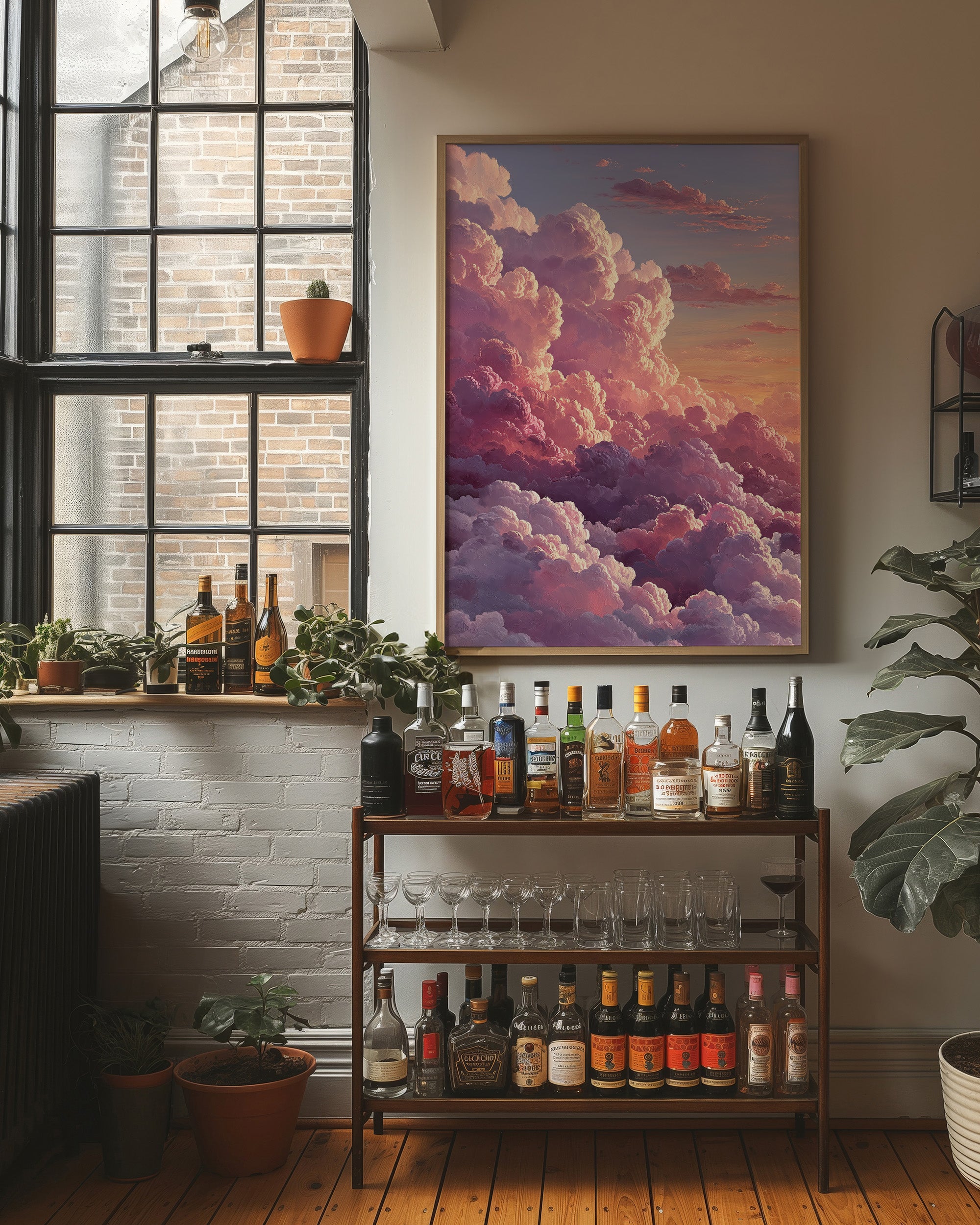 Cotton Candy Clouds Paint Heaven's Canvas