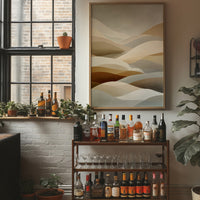 Desert Dunes Dance In Morning Light