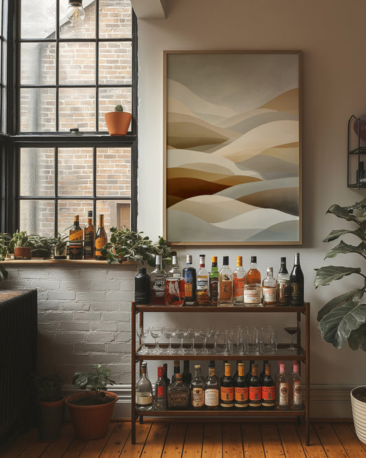 Desert Dunes Dance In Morning Light