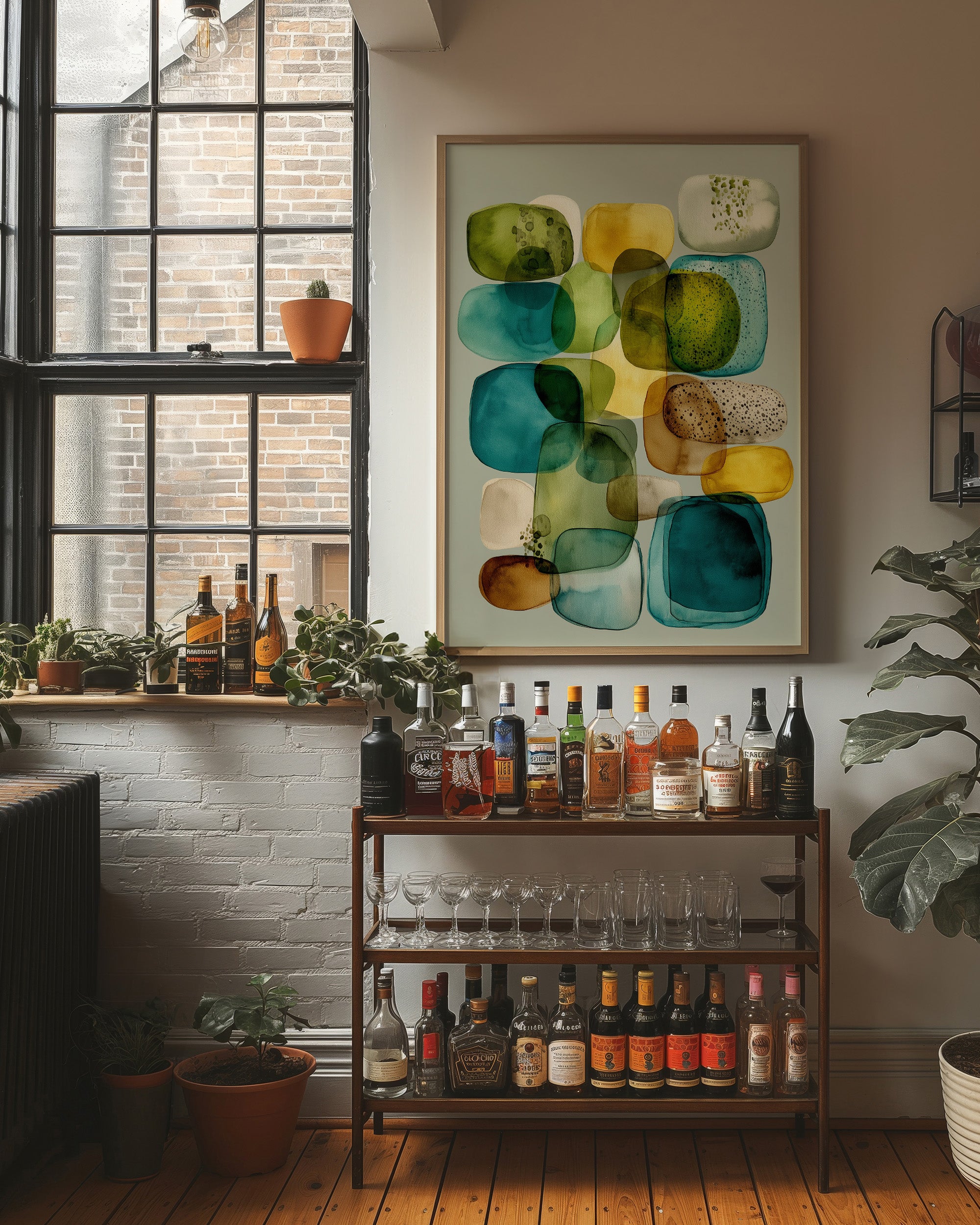 Sea Glass Dances In Summer Light