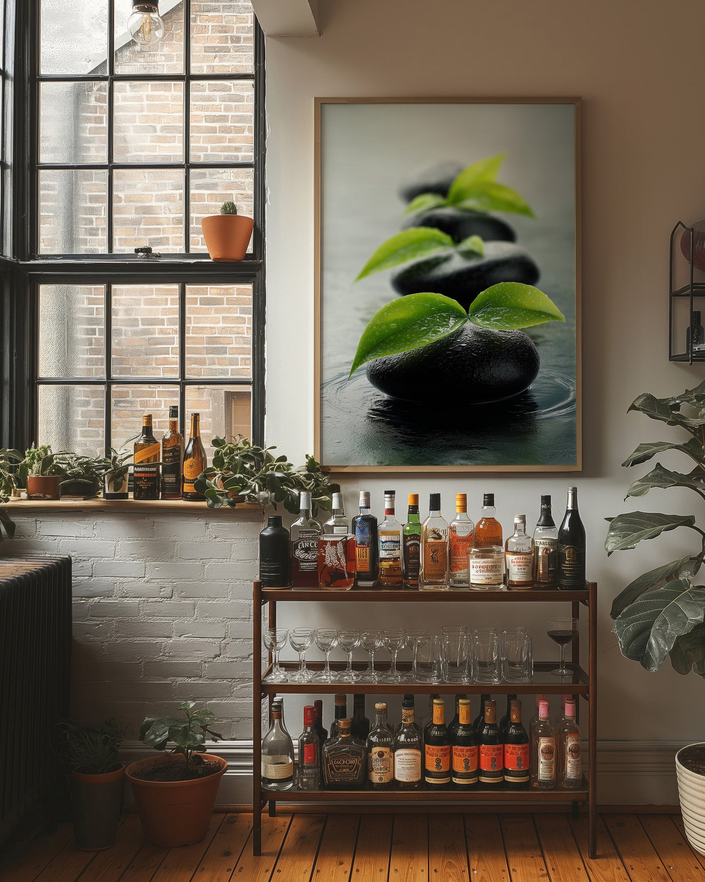 Zen Stones Meet Urban Spirits