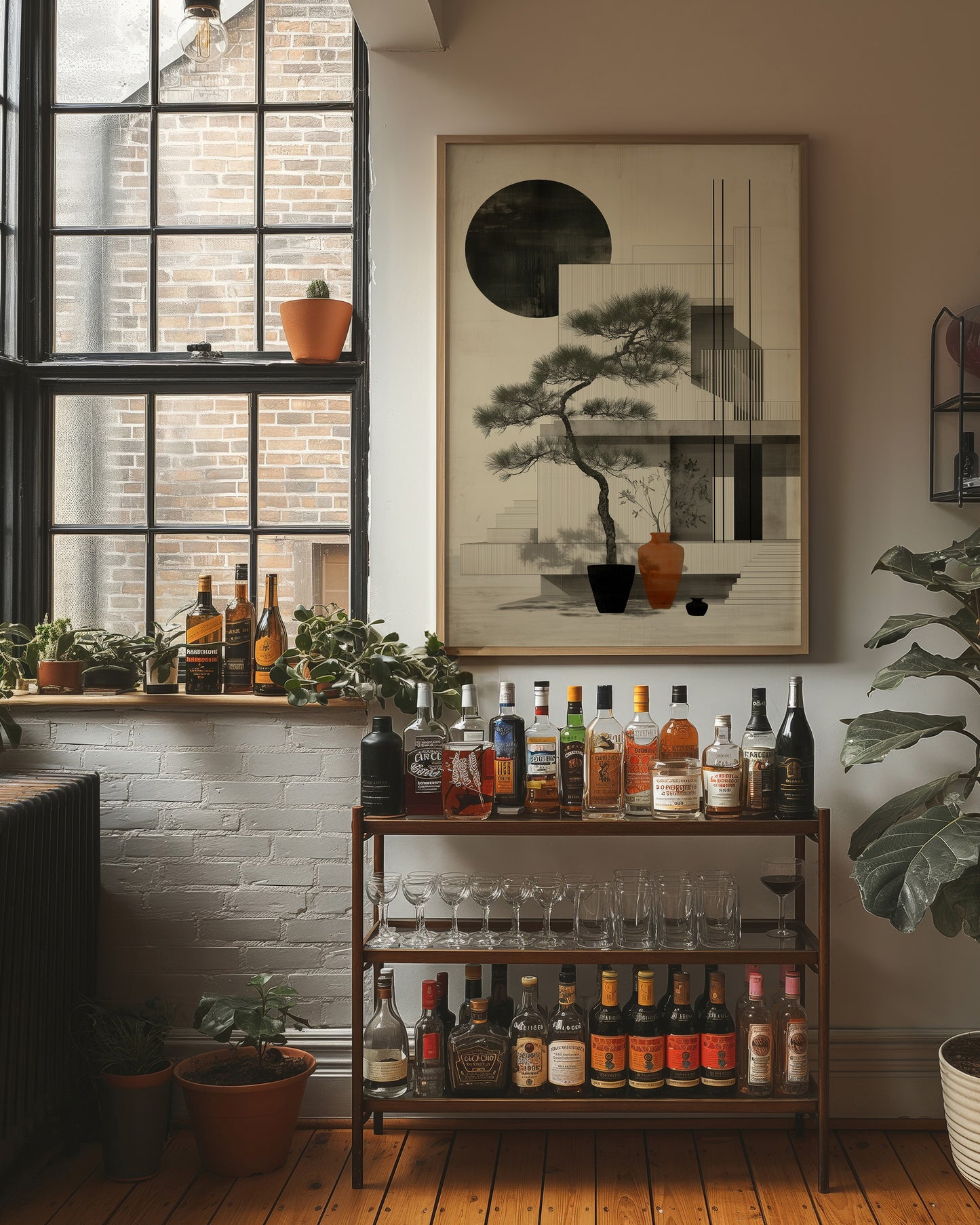 Bonsai Dreams In Morning Light