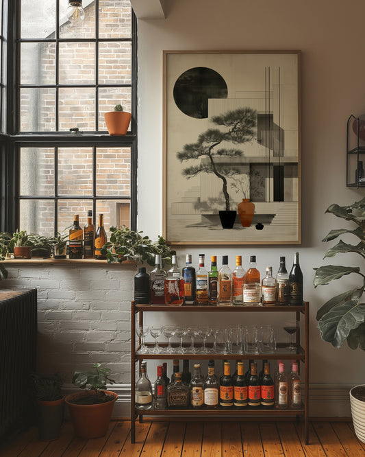 Bonsai Dreams In Morning Light