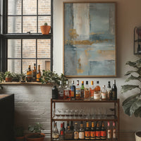 Morning Mist Meets Golden Shore