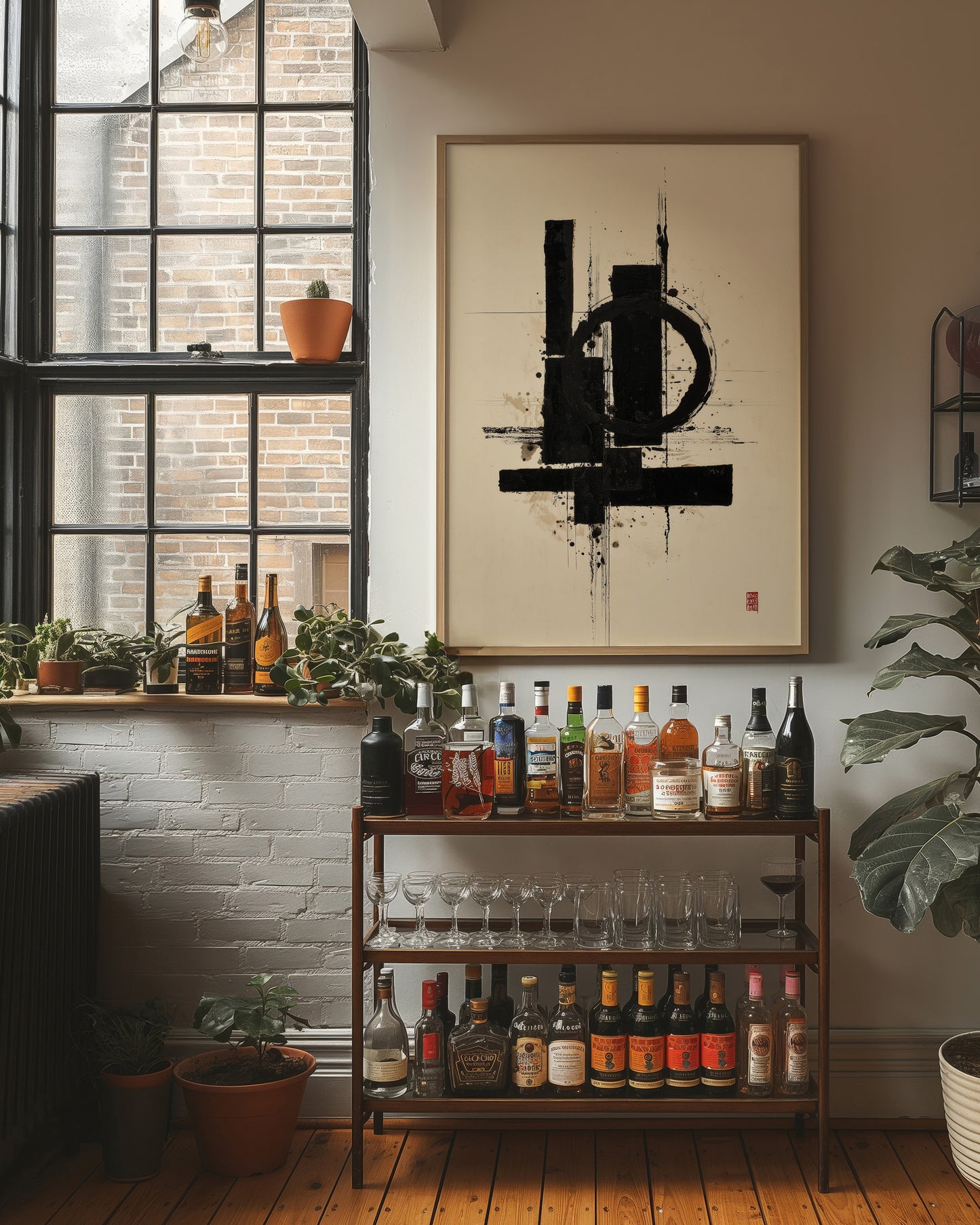 Urban Spirits Meet Zen Brushstrokes
