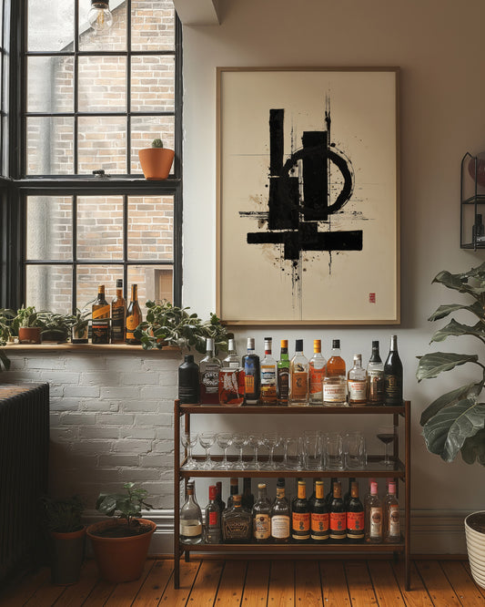 Urban Spirits Meet Zen Brushstrokes