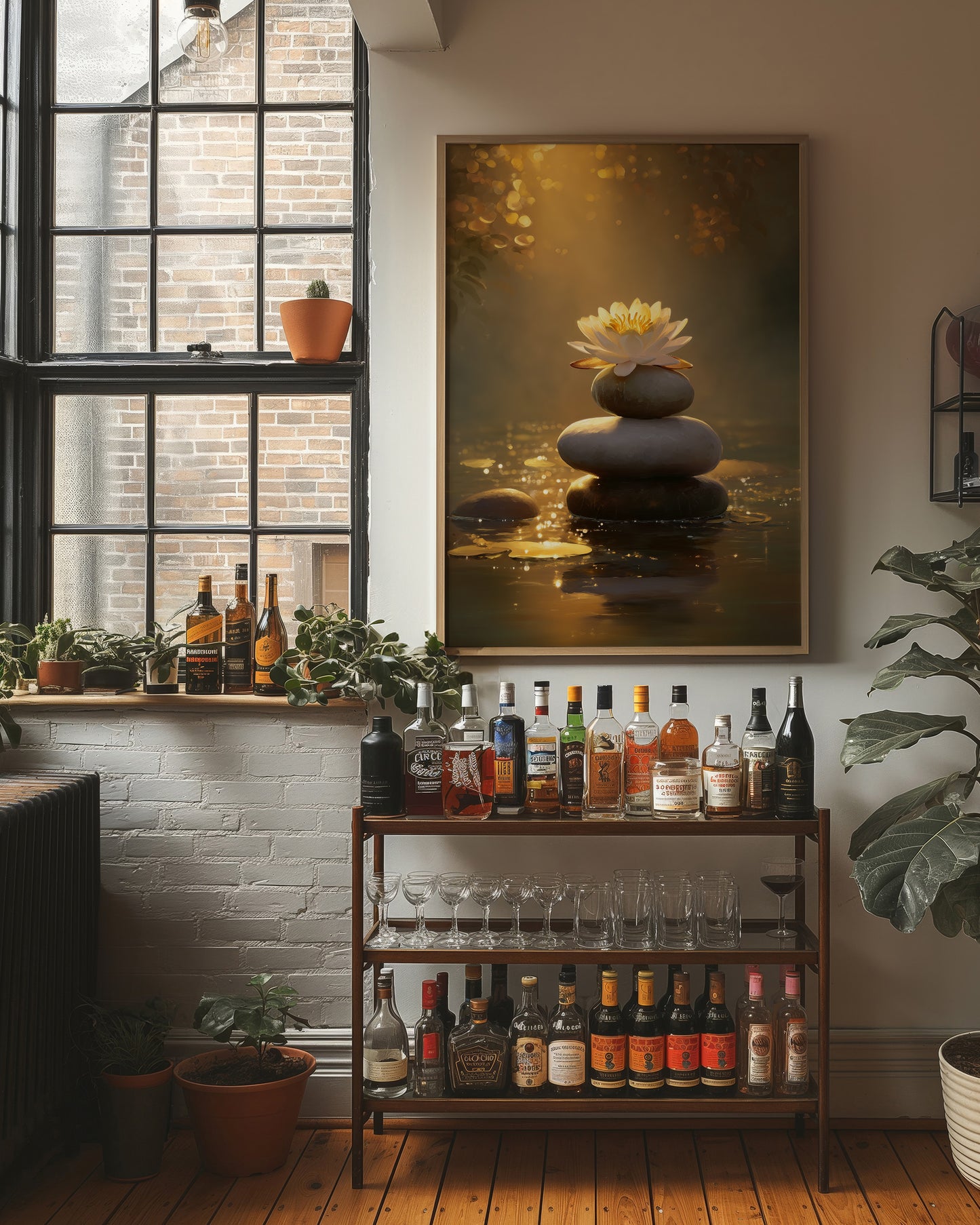 Lotus Dreams Above City Spirits