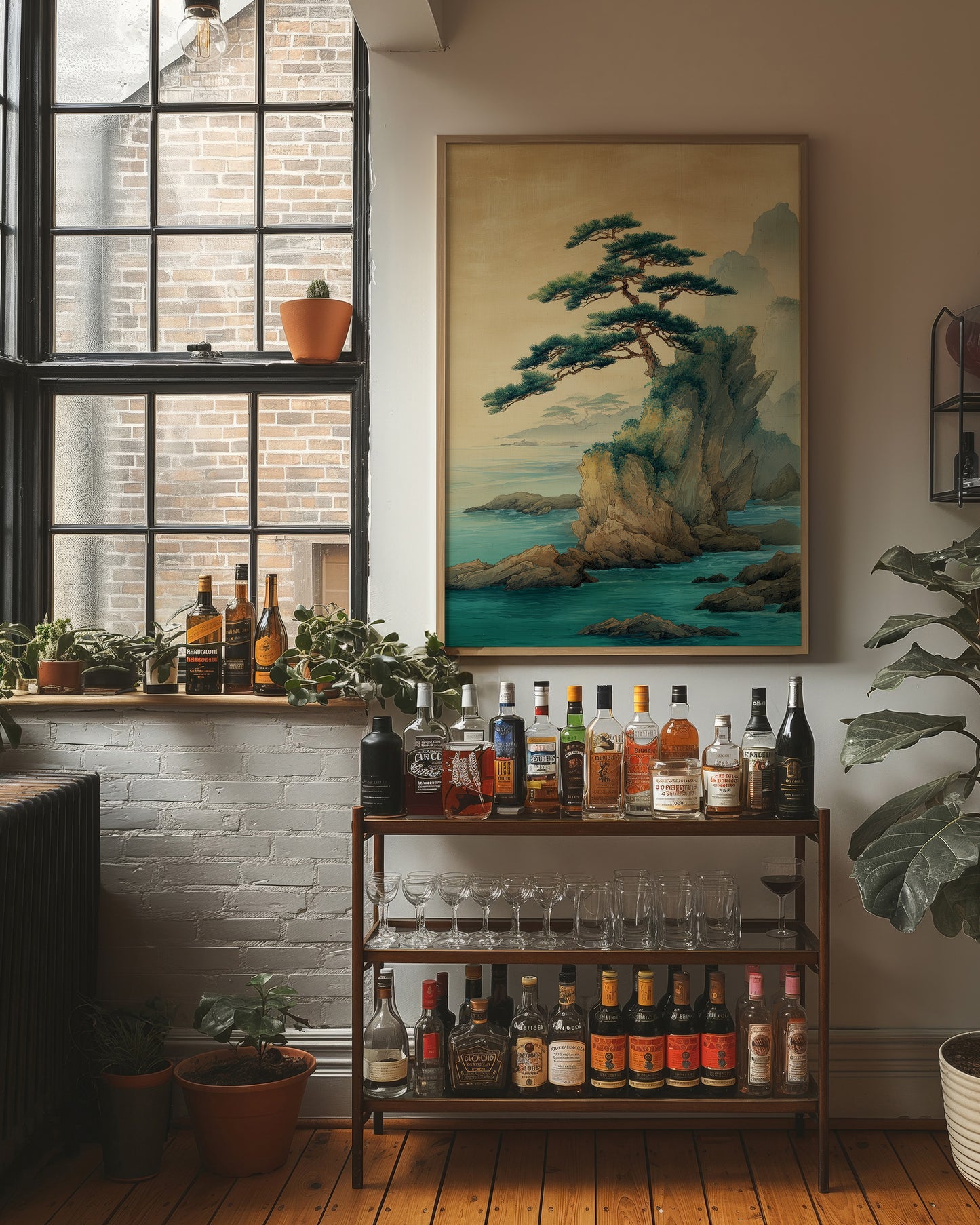 Ancient Pine Guards Turquoise Waters