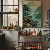 Misty Peaks Call Ancient Pines